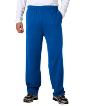 1478 Badger Adult Performance Open-Bottom Poly Fleece Pants Royal