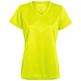 1790 Ladies’ Moisture-Wicking V-Neck Tee