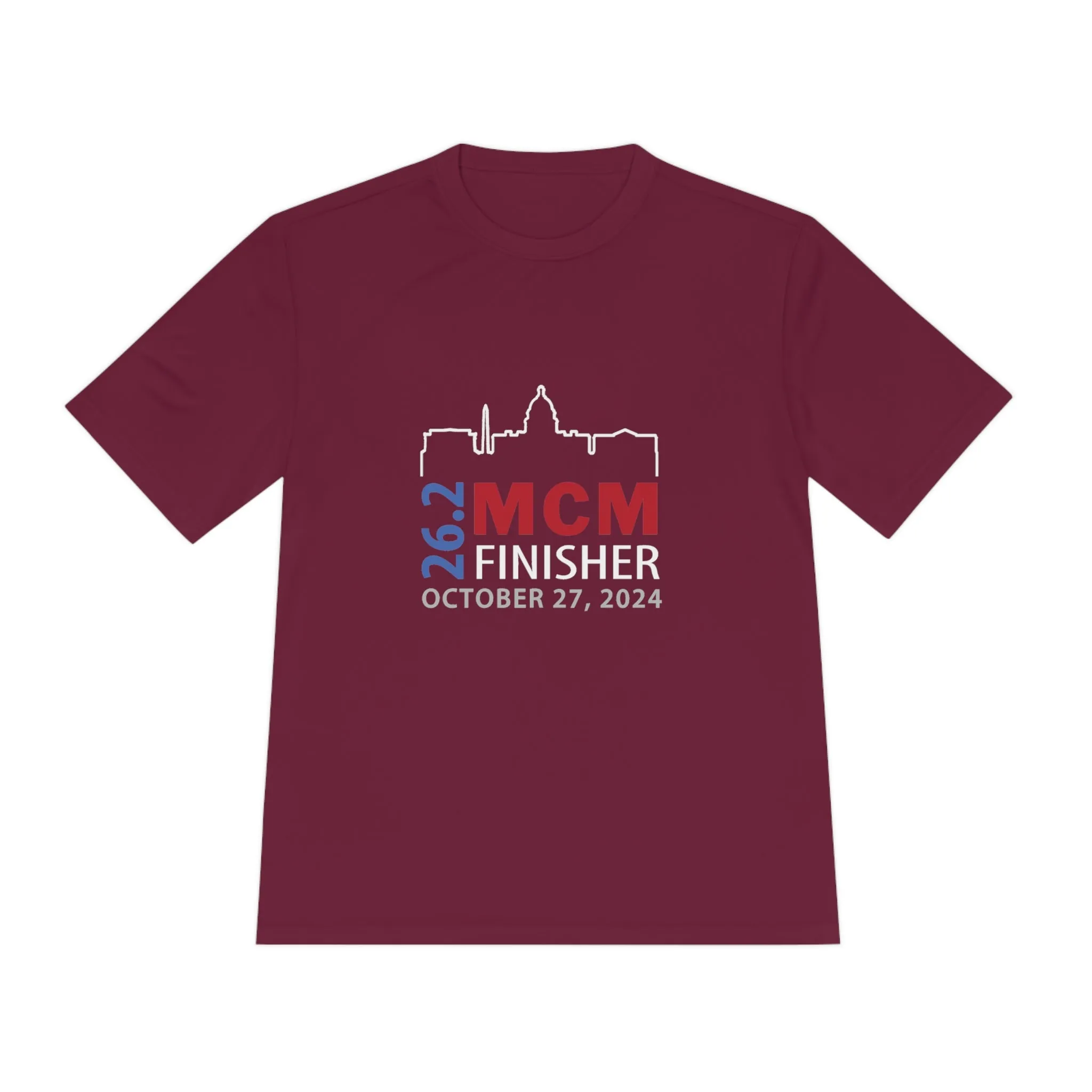 2024 MCM Finisher Unisex Moisture Wicking Tee
