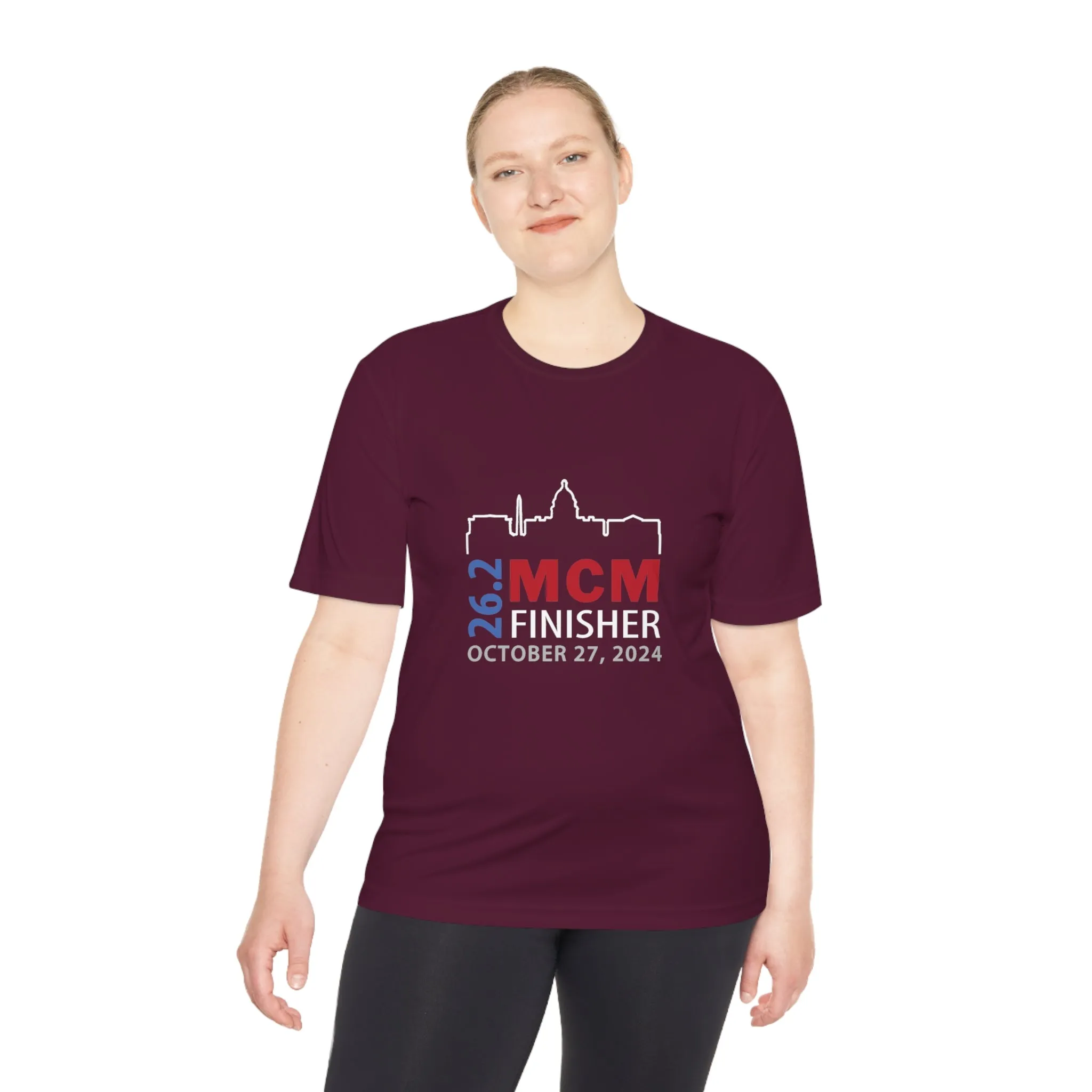 2024 MCM Finisher Unisex Moisture Wicking Tee