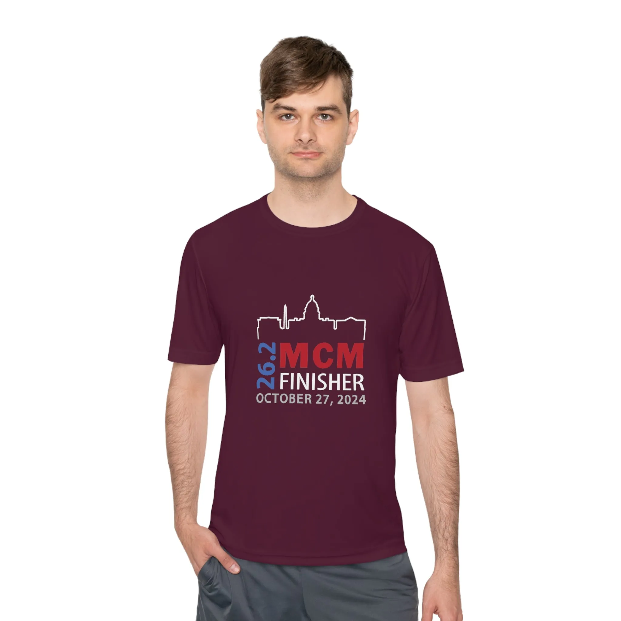 2024 MCM Finisher Unisex Moisture Wicking Tee