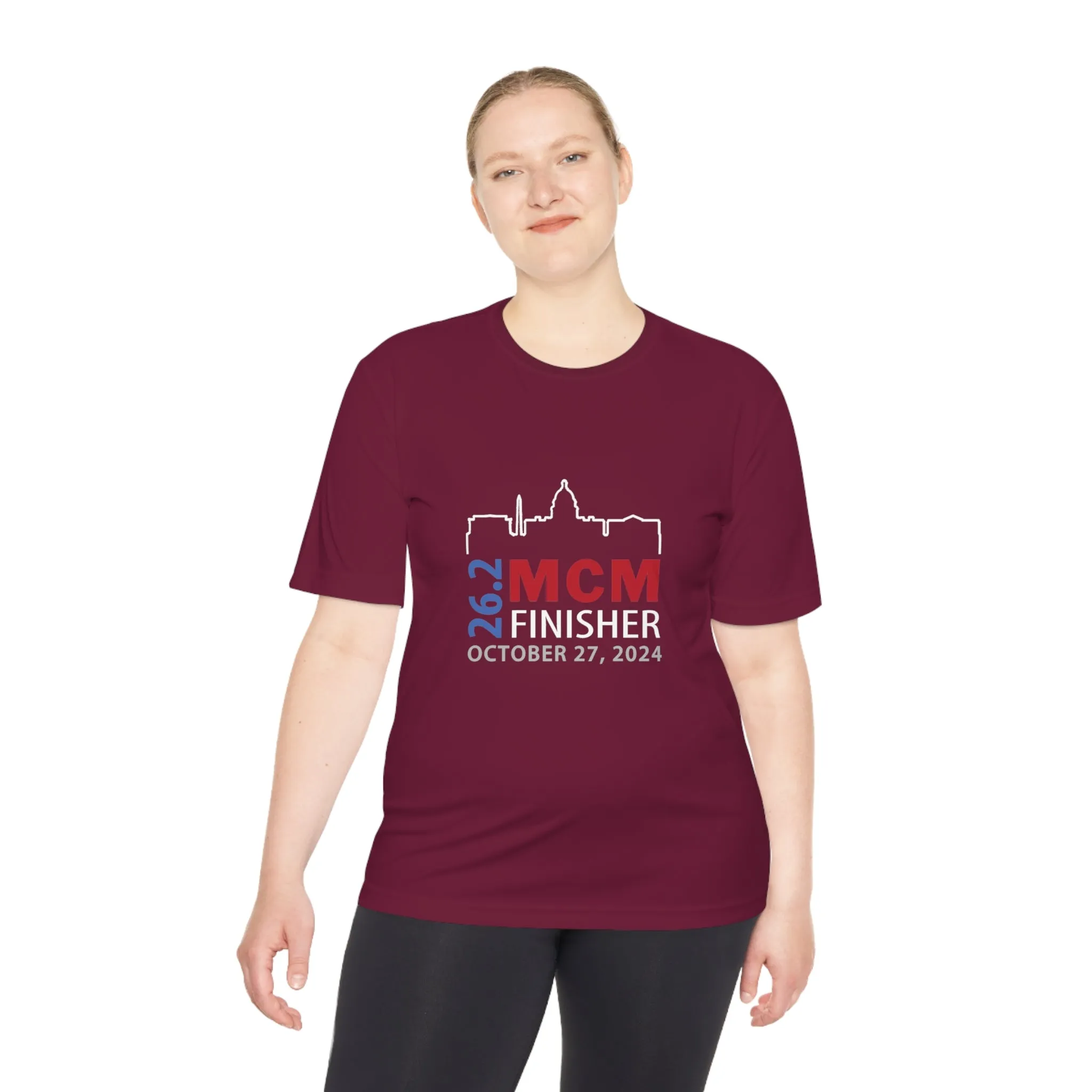 2024 MCM Finisher Unisex Moisture Wicking Tee