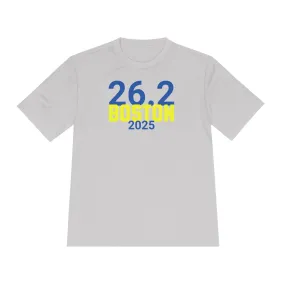 26.2 Boston 2025 - Unisex Moisture Wicking Tee
