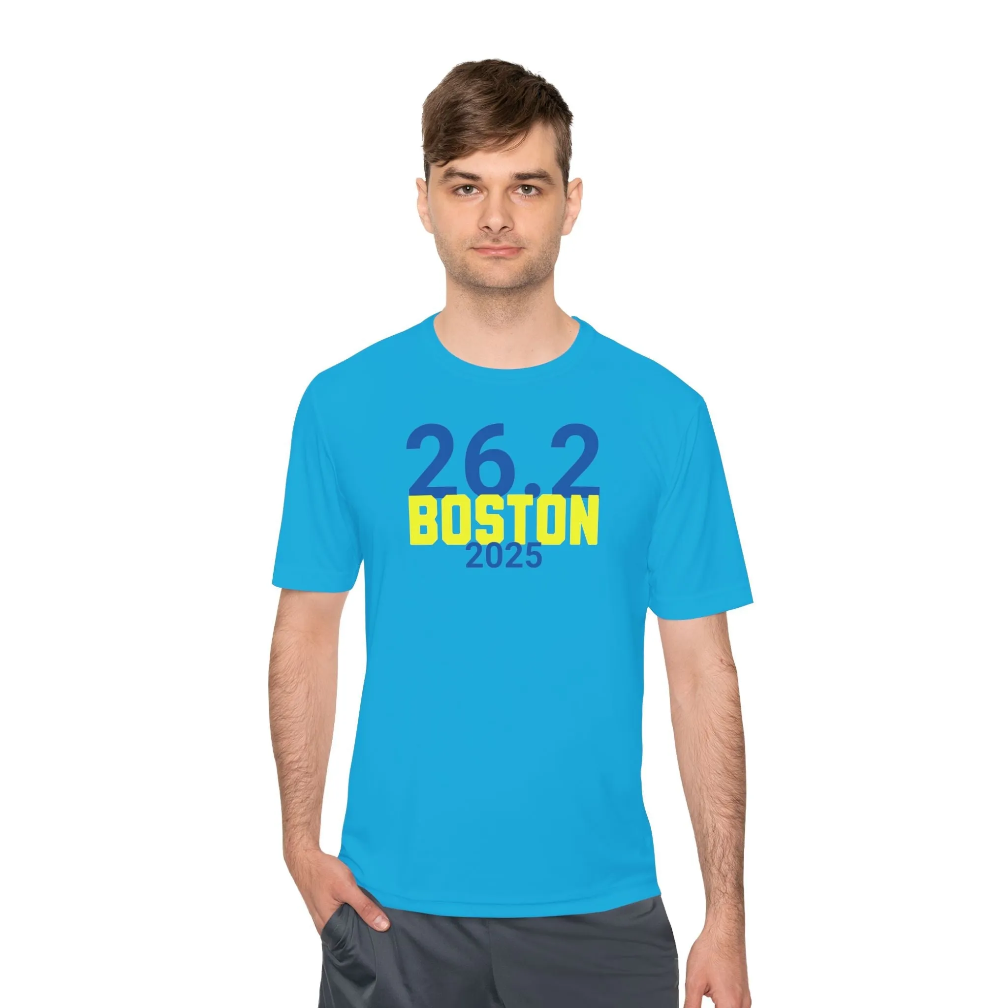 26.2 Boston 2025 - Unisex Moisture Wicking Tee