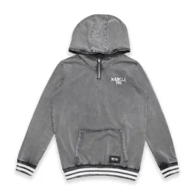 Acid grey zip hoodie