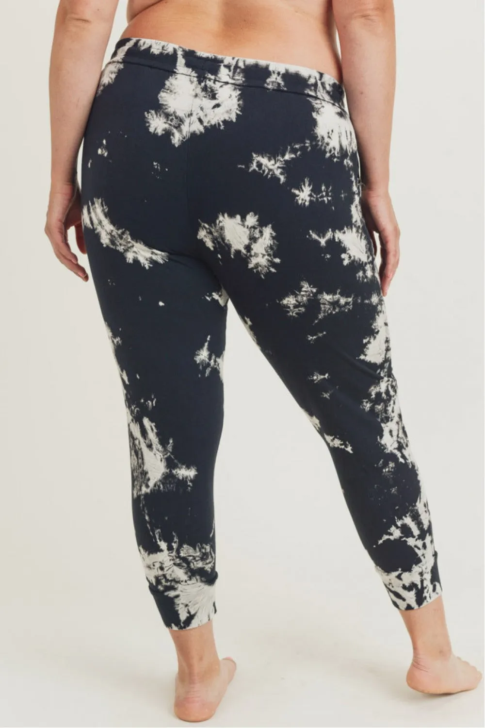 Acid Wash Capri Joggers