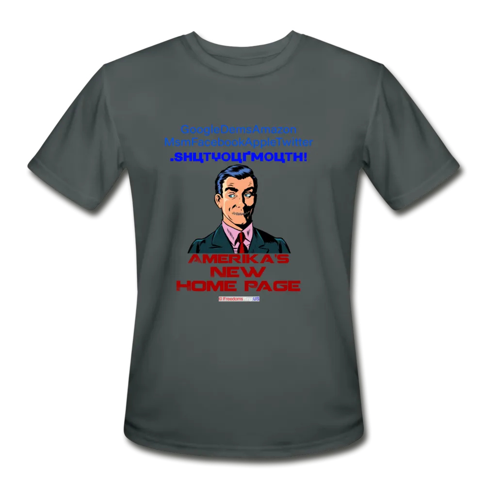 AMERIKA'S NEW HOME PAGE - Men’s Moisture Wicking Performance T-Shirt