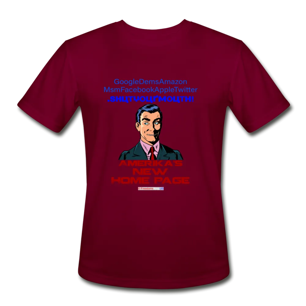 AMERIKA'S NEW HOME PAGE - Men’s Moisture Wicking Performance T-Shirt