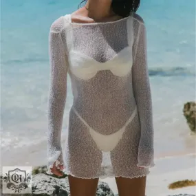 Backless Cover Up Dress