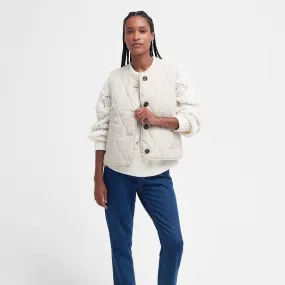 Barbour Kelley Gilet in French Oat