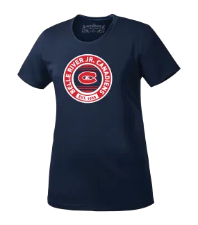 Belle River Jr Canadiens Ladies Dri-Fit T-Shirt with Printed Logo