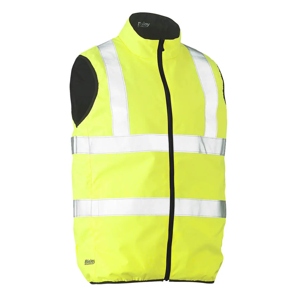 Bisley BV0330HT Hi-Vis Taped Soft Shell Vest Yellow