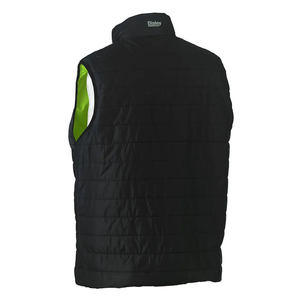 Bisley BV0330HT Hi-Vis Taped Soft Shell Vest Yellow
