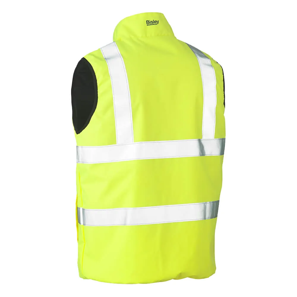 Bisley BV0330HT Hi-Vis Taped Soft Shell Vest Yellow