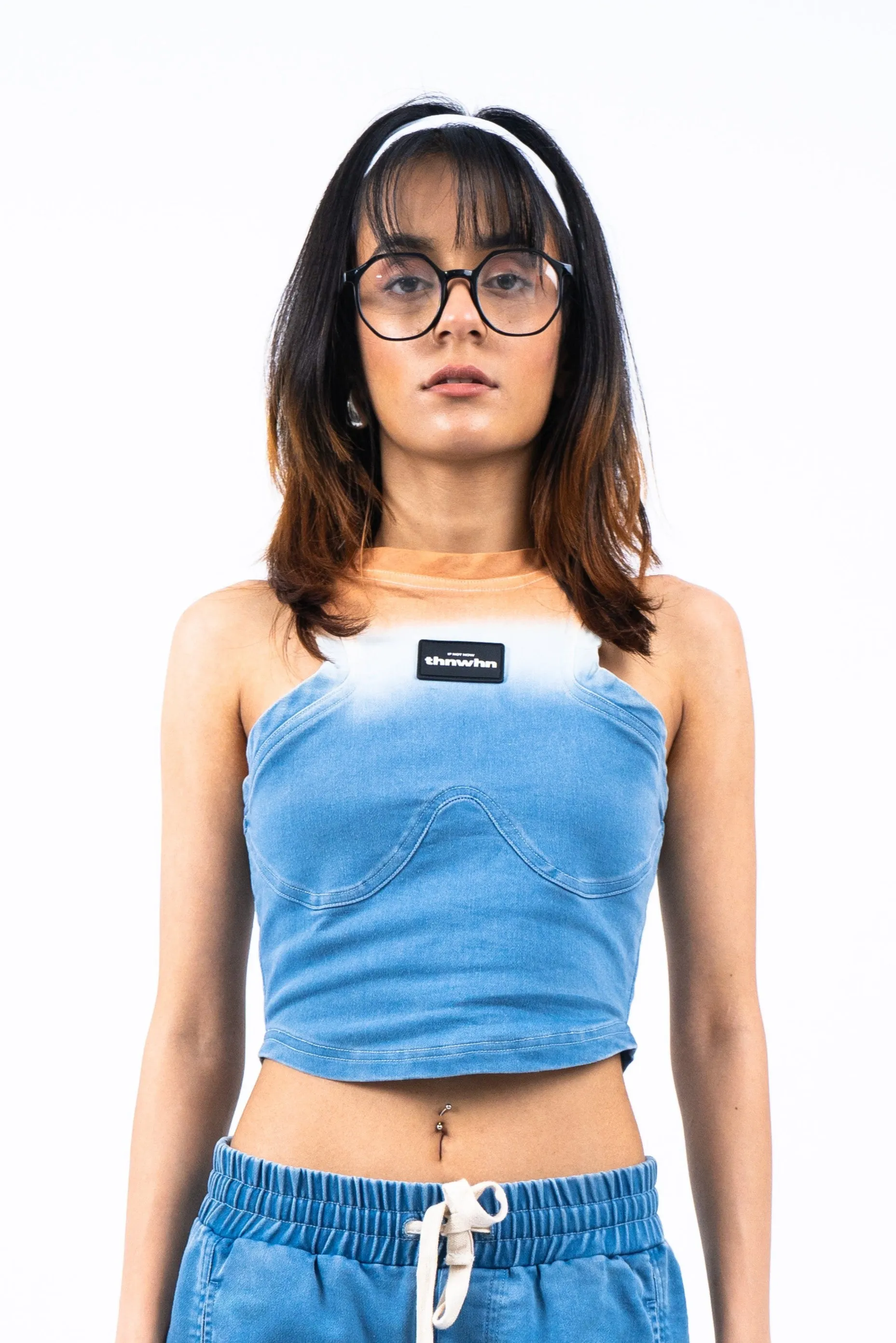 Blue Macchiato Women's Co-ord Set