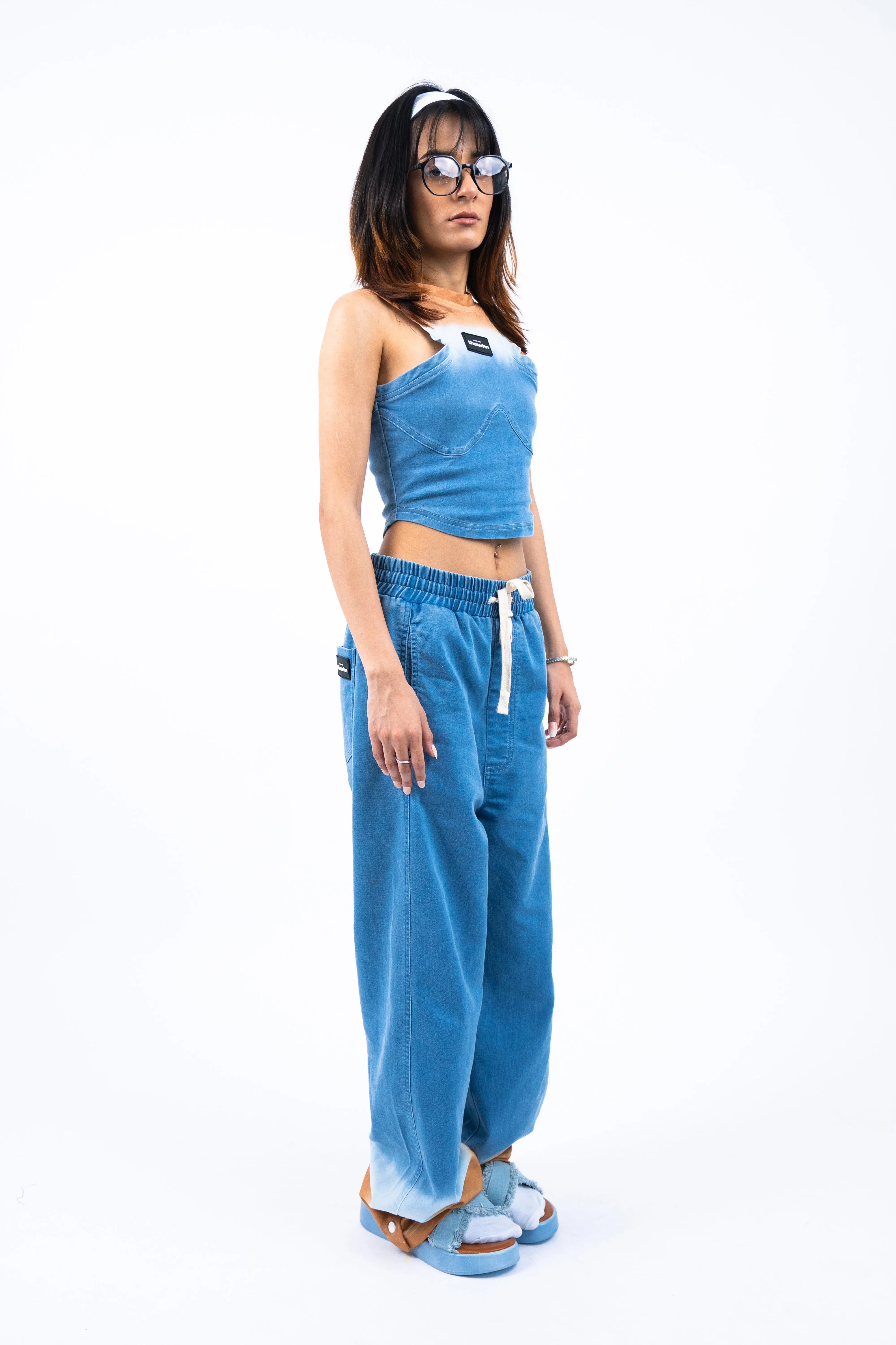 Blue Macchiato Women's Co-ord Set