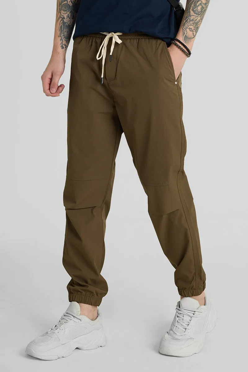 Brown Relaxed Fit Jogger