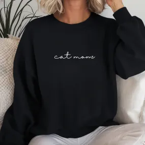 Cat Mom Lightweight Sweatshirt