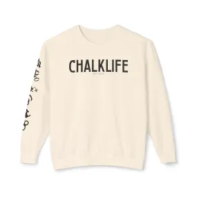 Chalklife - Climbing Events Unisex Lightweight Crewneck Sweatshirt