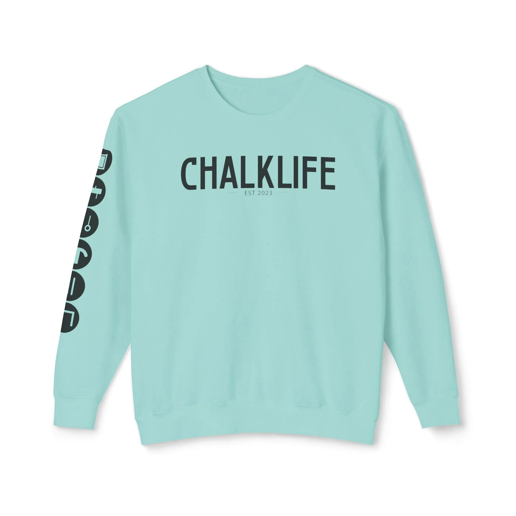 Chalklife - Men's Events Unisex Lightweight Crewneck Sweatshirt