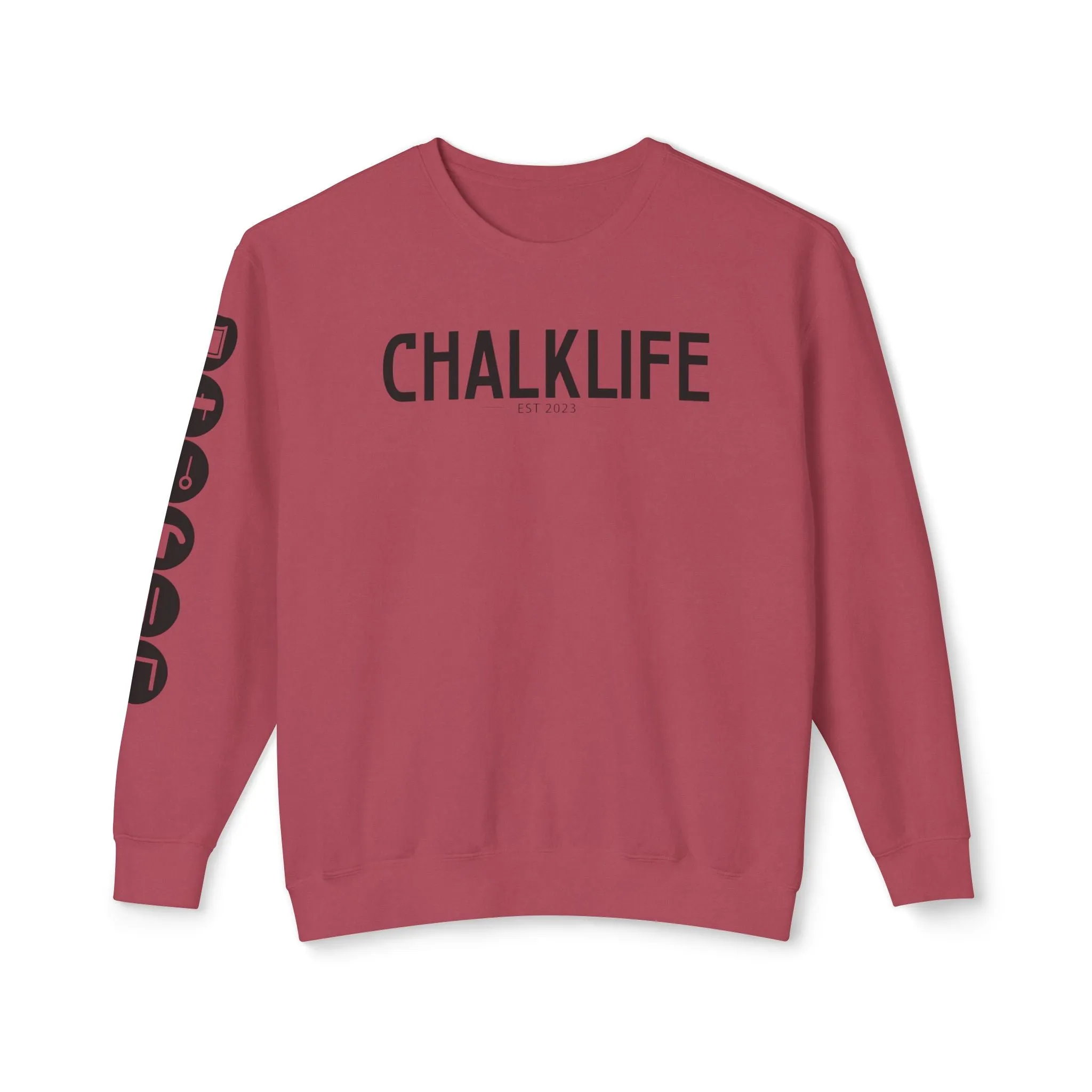 Chalklife - Men's Events Unisex Lightweight Crewneck Sweatshirt