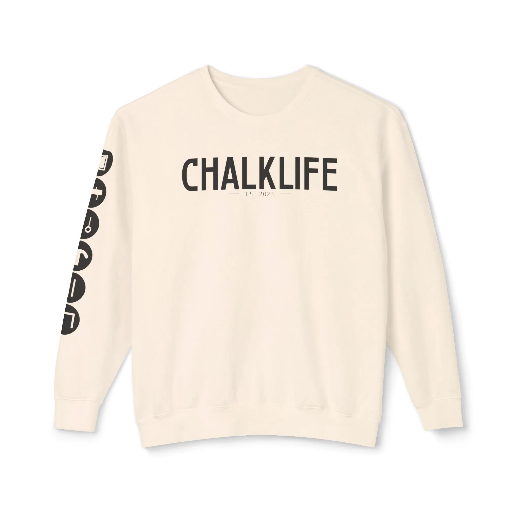 Chalklife - Men's Events Unisex Lightweight Crewneck Sweatshirt