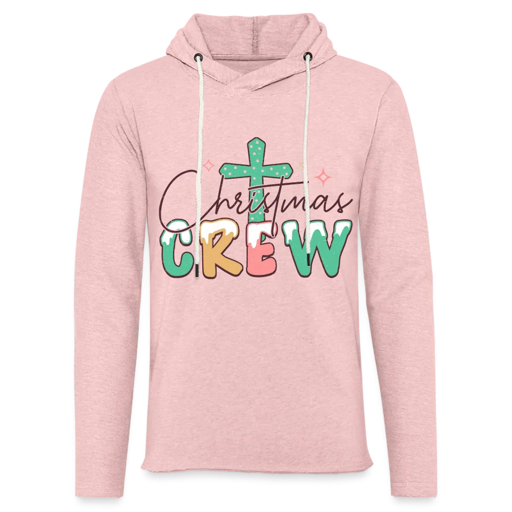 Christian Christmas Crew - Lightweight Terry Hoodie