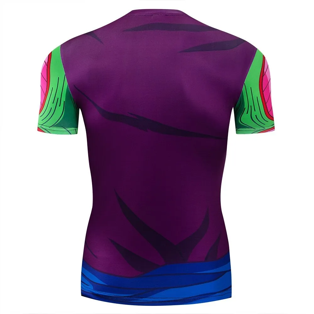 Dragon Ball Z - Piccolo Short Sleeve Compression T Shirt