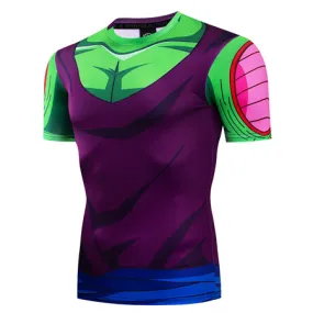 Dragon Ball Z - Piccolo Short Sleeve Compression T Shirt