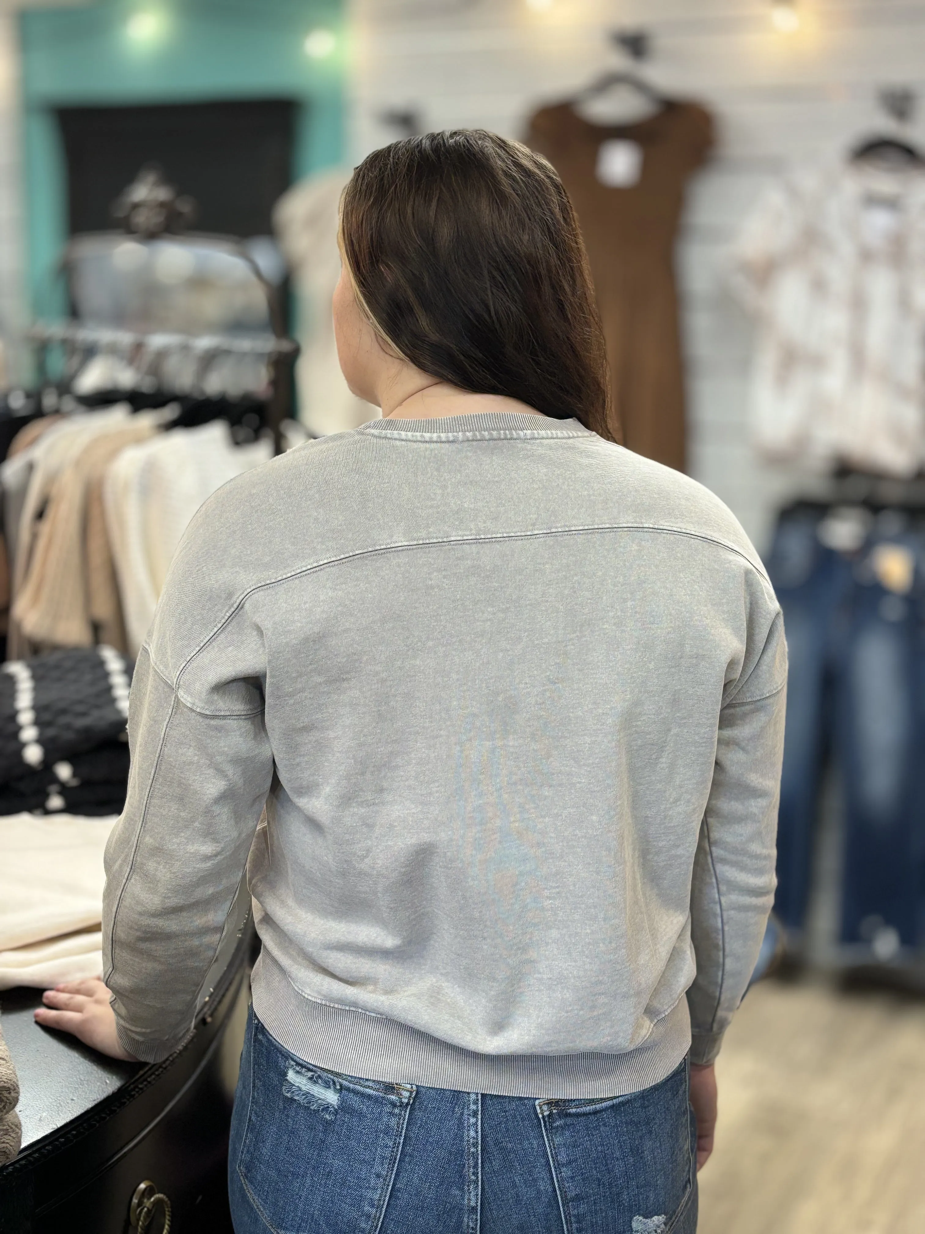 Fiona Drop Shoulder Sweatshirt