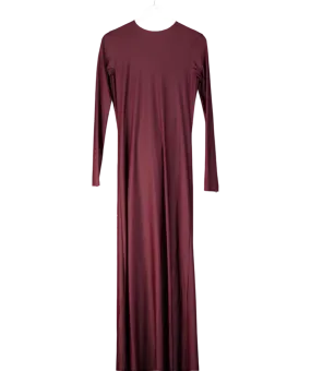 Frolov Red Backless Maxi Dress UK S