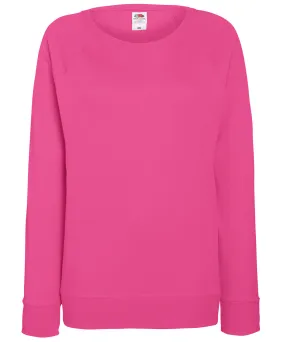 Fuchsia - Women's lightweight raglan sweatshirt
