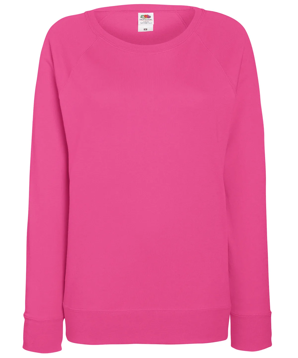 Fuchsia - Women's lightweight raglan sweatshirt