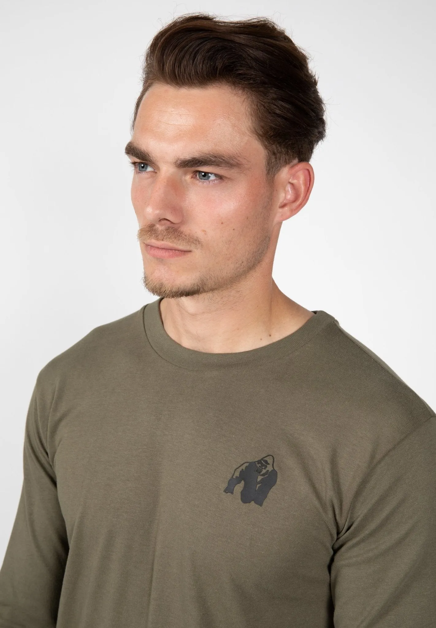 Gorilla Wear Williams Longsleeve - Army Green