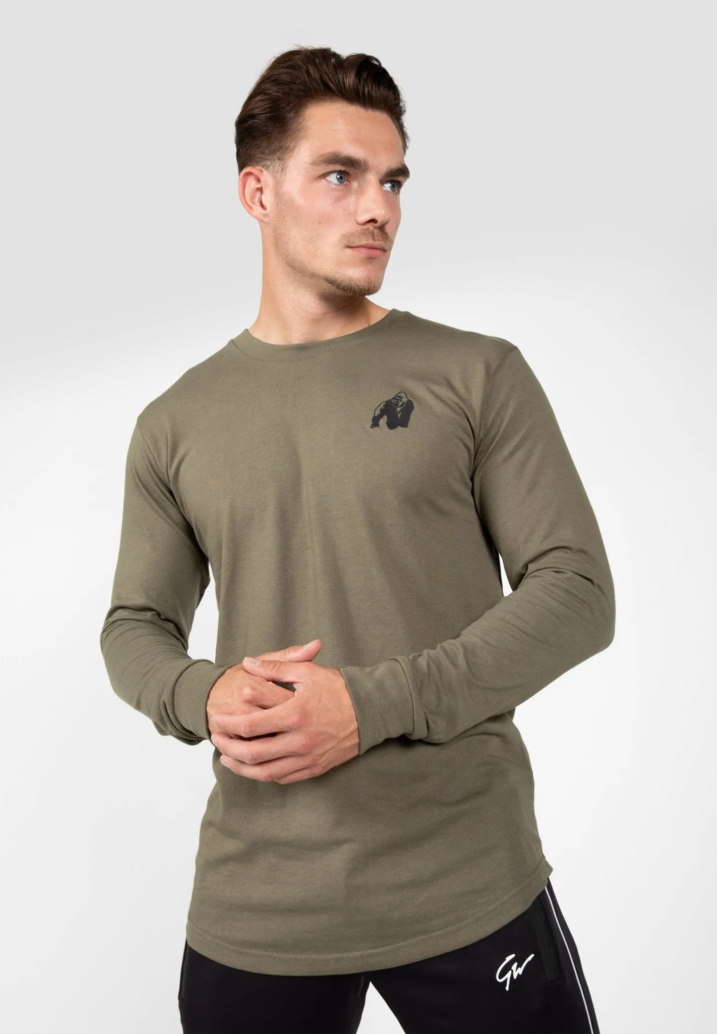 Gorilla Wear Williams Longsleeve - Army Green