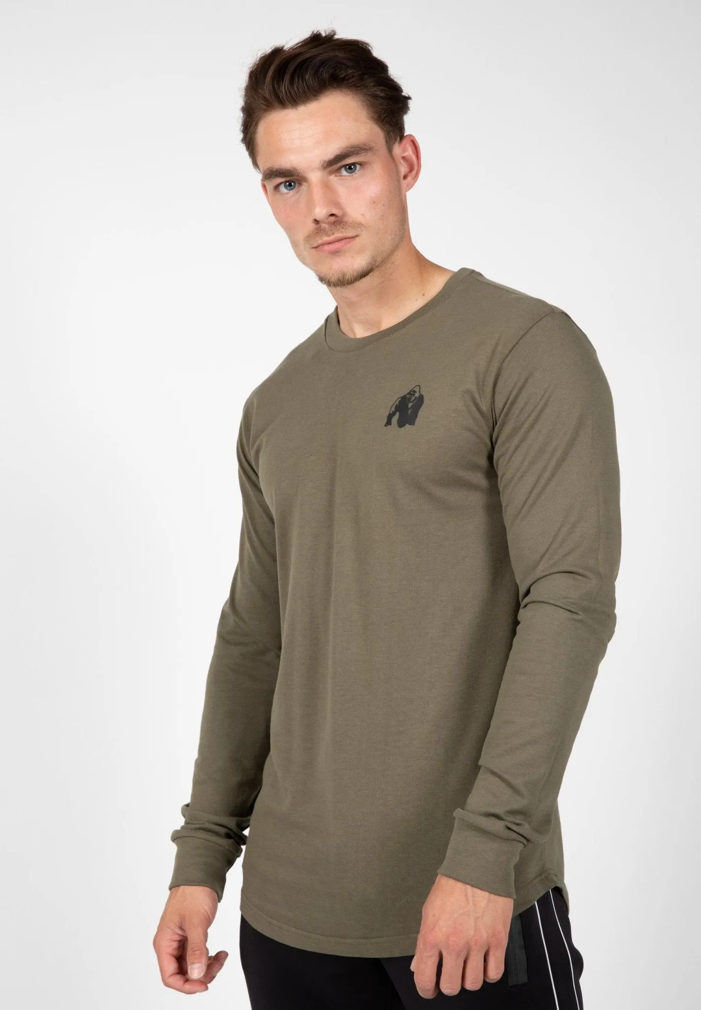 Gorilla Wear Williams Longsleeve - Army Green