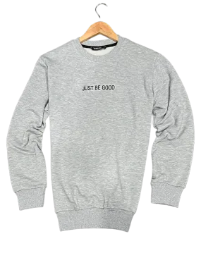 Gray Men's Sweatshirt Crewneck Pullover lightweight Fleece
