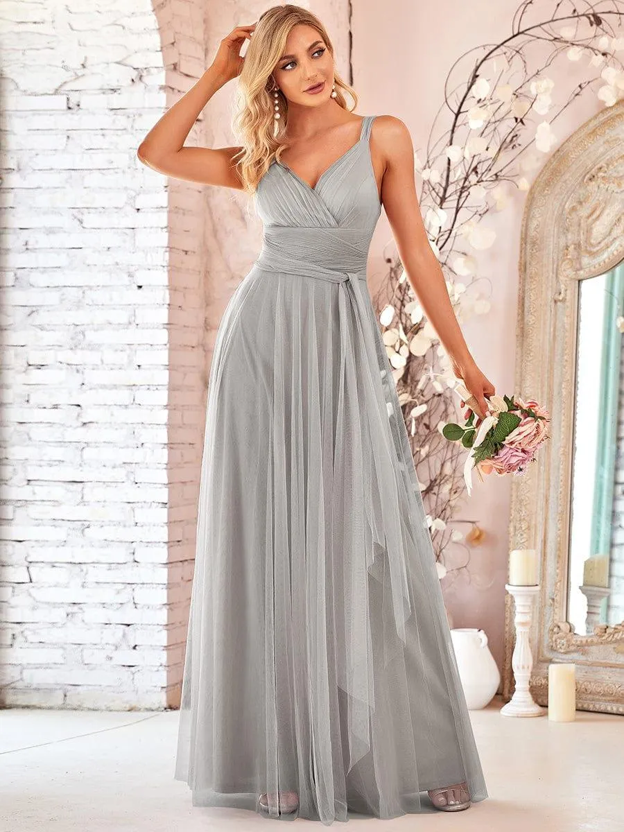 Grey Bridesmaid Dresses