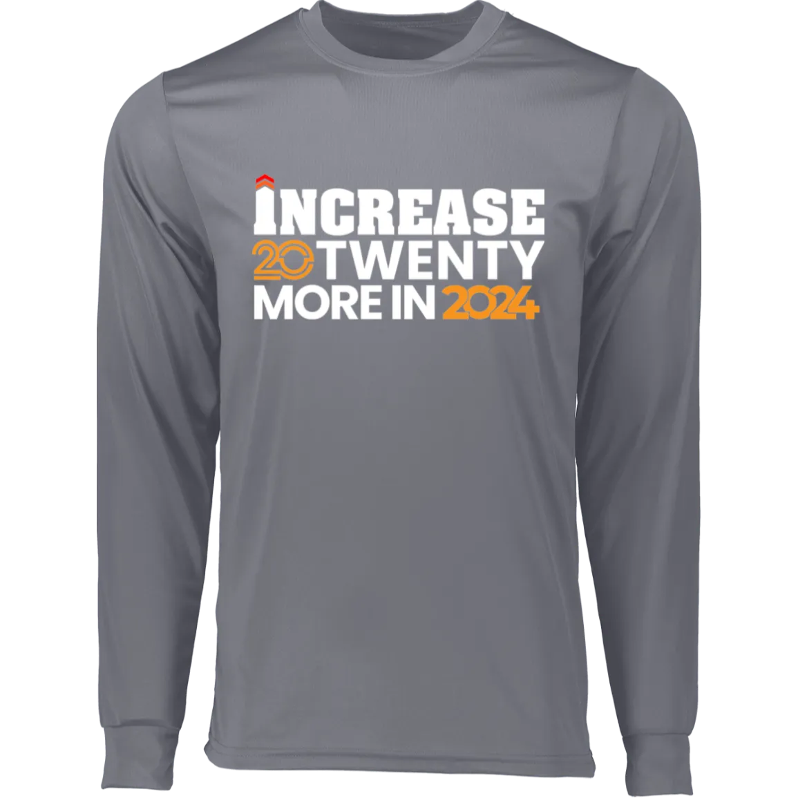 INCREASE Long Sleeve Moisture-Wicking Tee
