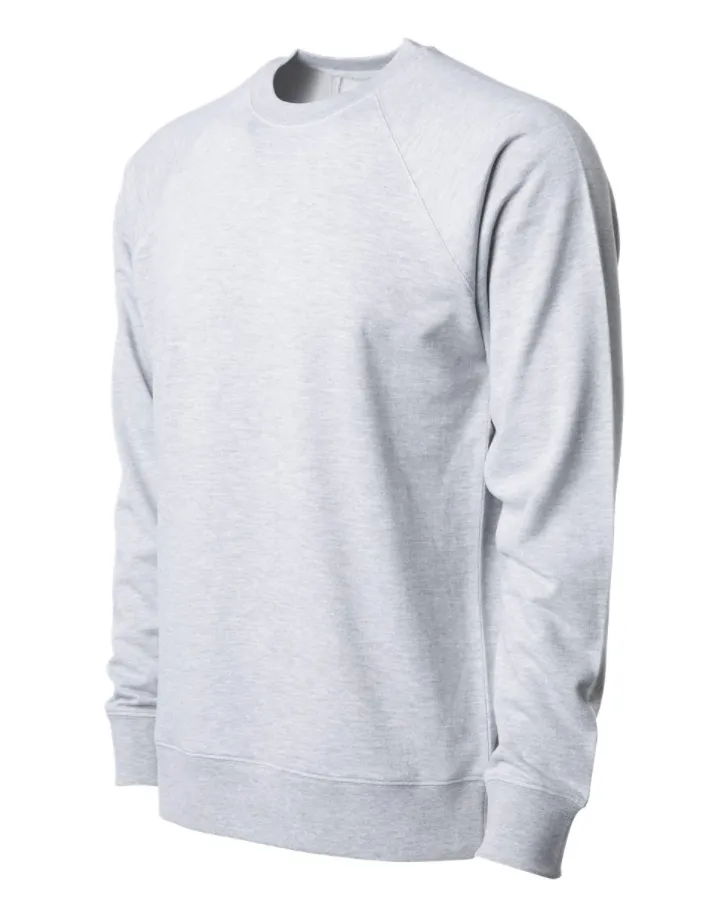 Independent Trading Co. - Icon Unisex Lightweight Loopback Terry Crew