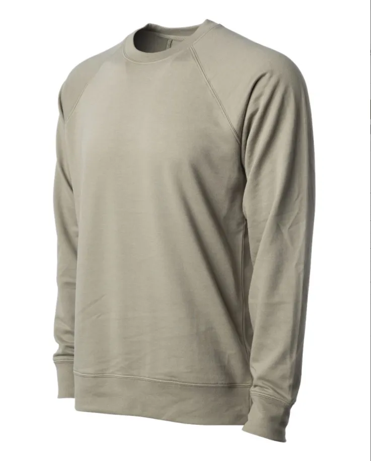 Independent Trading Co. - Icon Unisex Lightweight Loopback Terry Crew