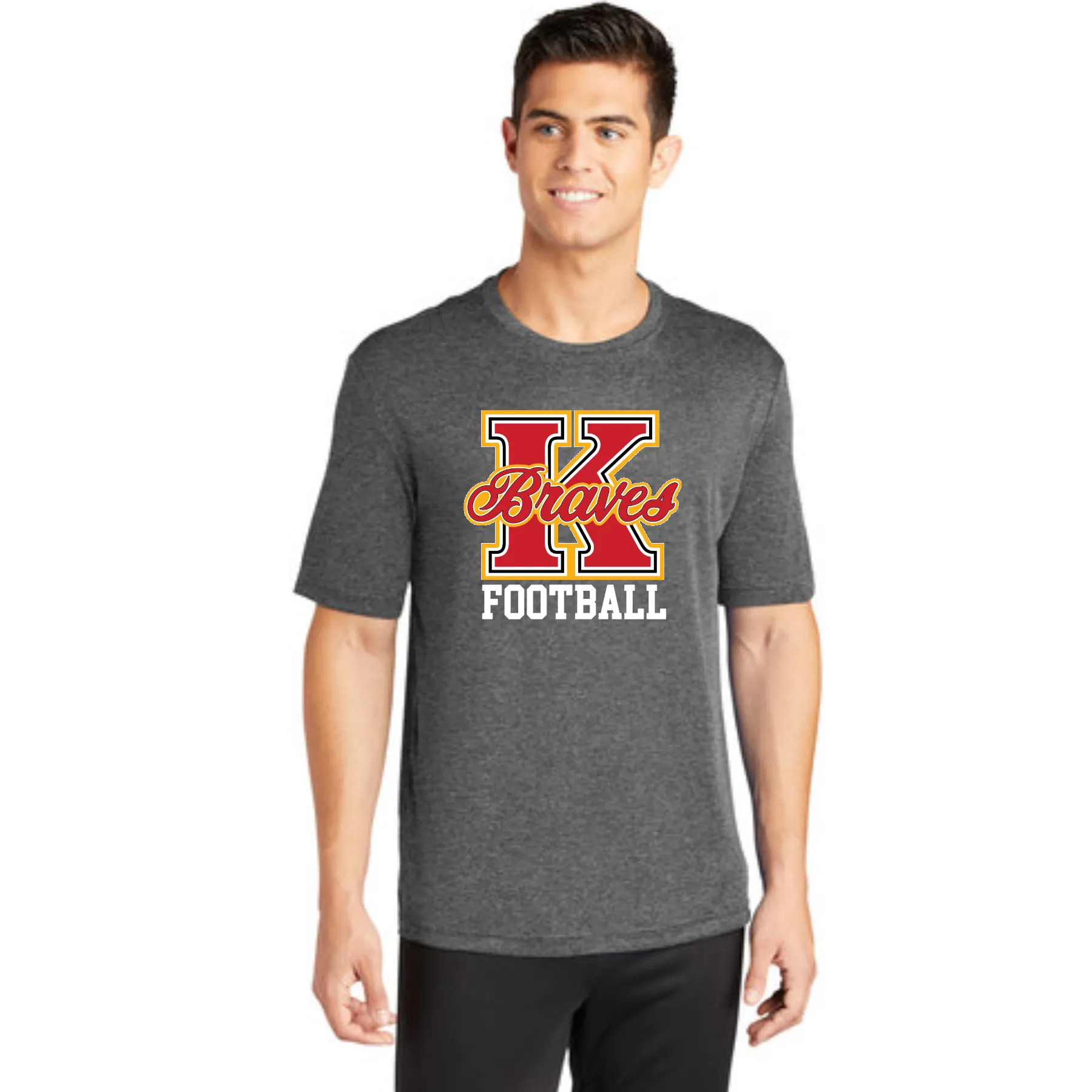 KAHS football short sleeve shirt Sport-Tek® PosiCharge® Competitor™ Tee logo 2
