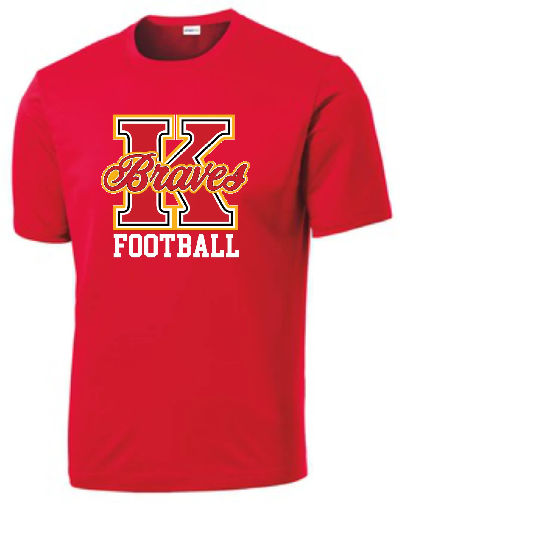 KAHS football short sleeve shirt Sport-Tek® PosiCharge® Competitor™ Tee logo 2