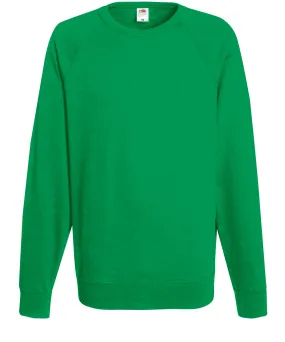 Kelly Green - Lightweight raglan sweatshirt