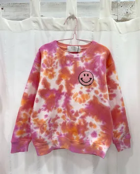 KIDS SUNKISS tie-dye sweatshirt