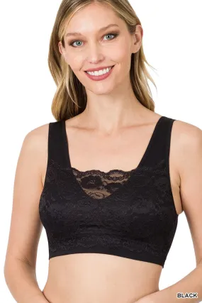 Lace Front Essential Bralettes