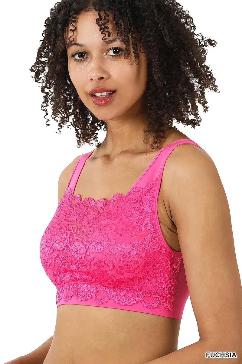 Lace Front Essential Bralettes