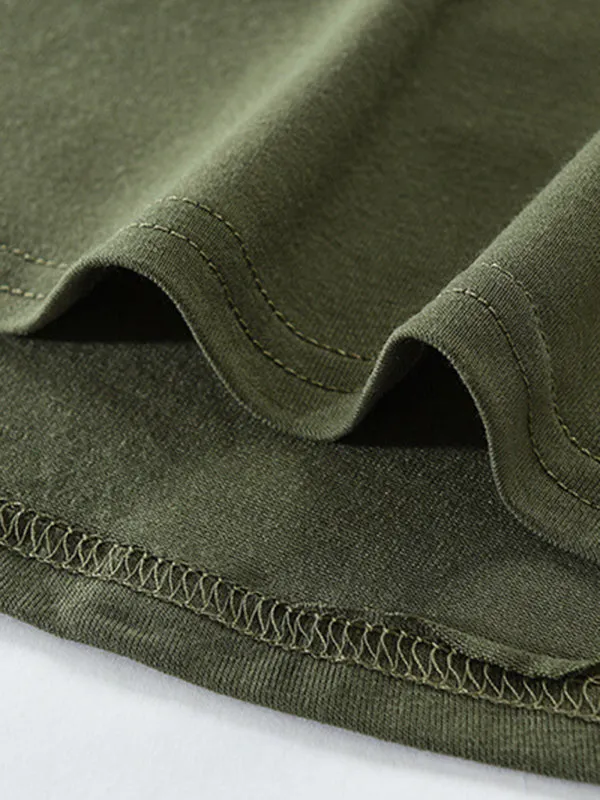 Lace-Up Men's Lightweight Hooded Sweatshirt