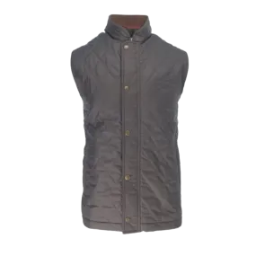 Loudoun Quilted Vest - Black Olive