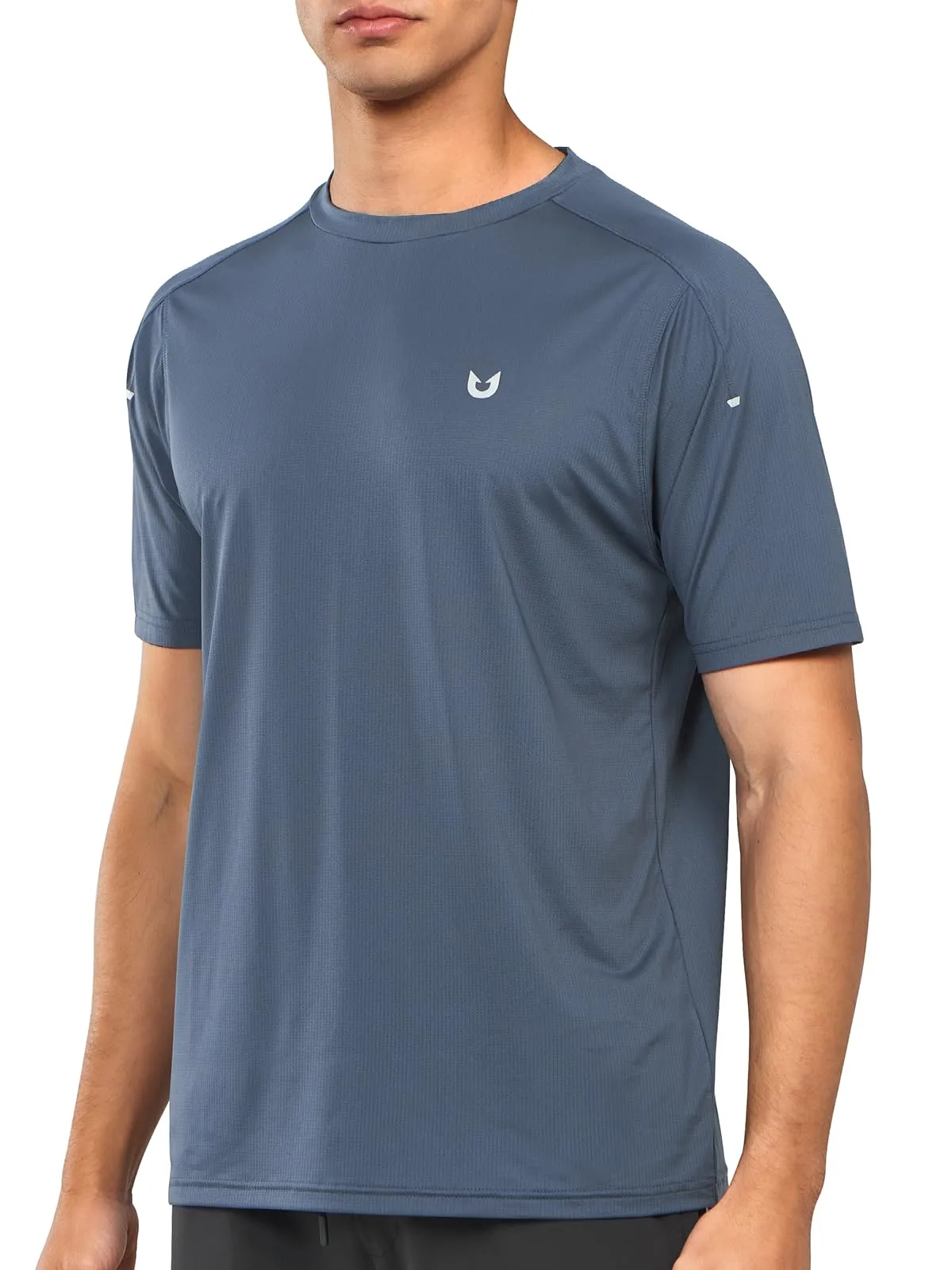 Men’s Compression T-Shirts for Pickleball & Crewneck Gym Short Sleeve